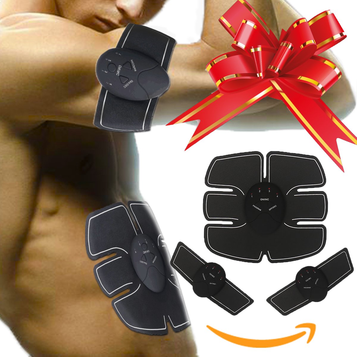 Tonificador por electroestimulación para desarrollar músculo reducir grasa y recuperarte de lesiones