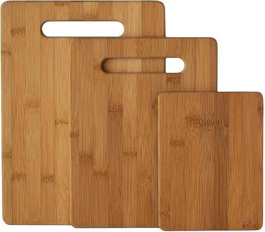 Amazon Com Kitchen Tools Gadgets Bamboo 3 Set Piece Cutting