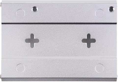 H HILABEE Caja Protectora De Aluminio Caja De Cubierta De Metal para - Gris