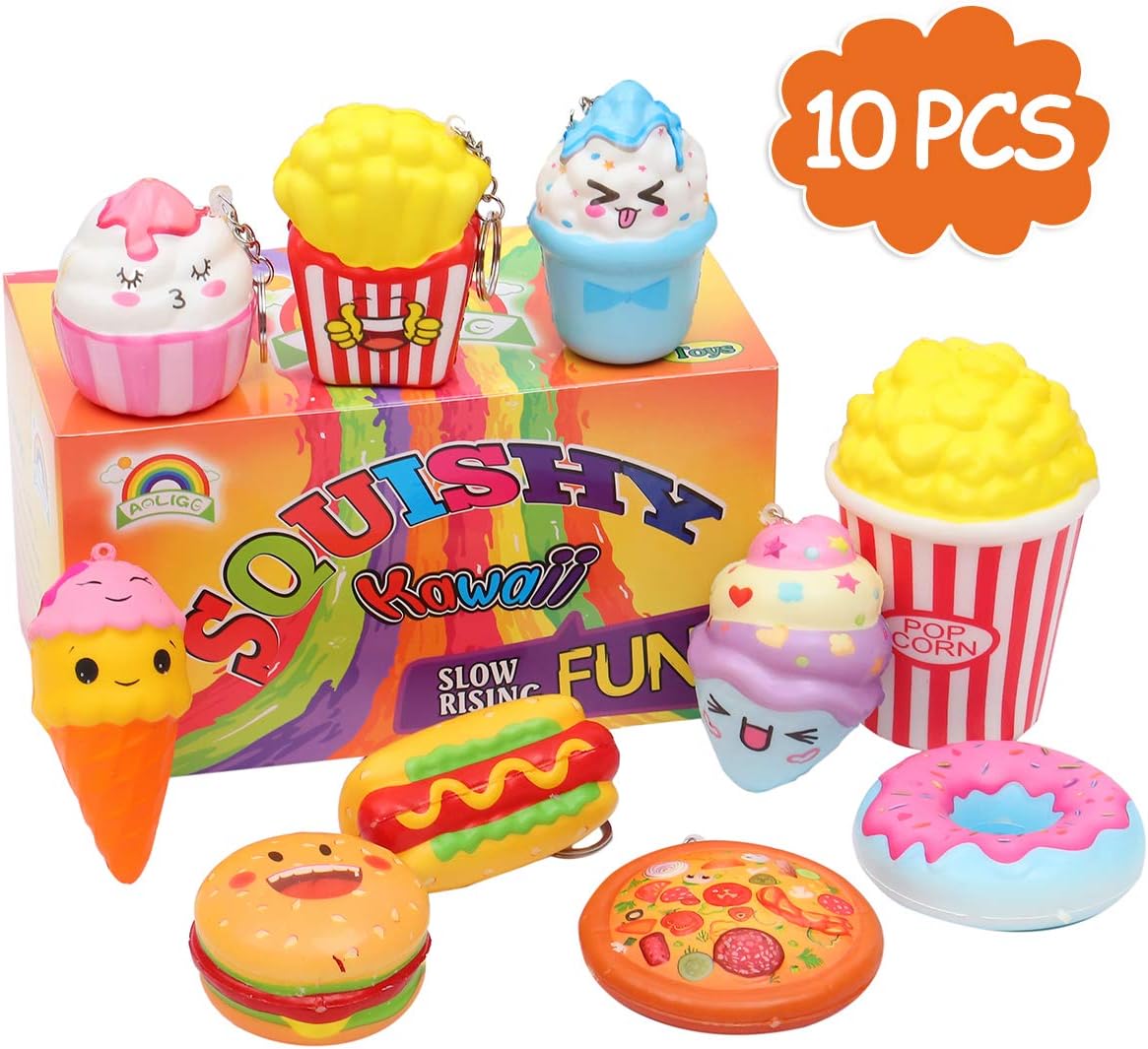 Top 10 Slow Rising Food Squishies Home Life Collection