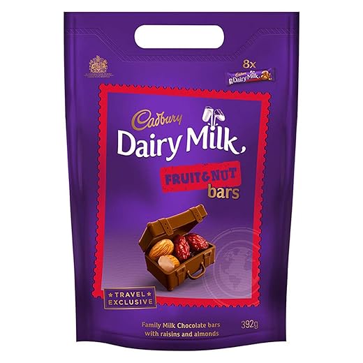 Loot Deal DAIRY MILK Fruit & Nut Bars, 392g