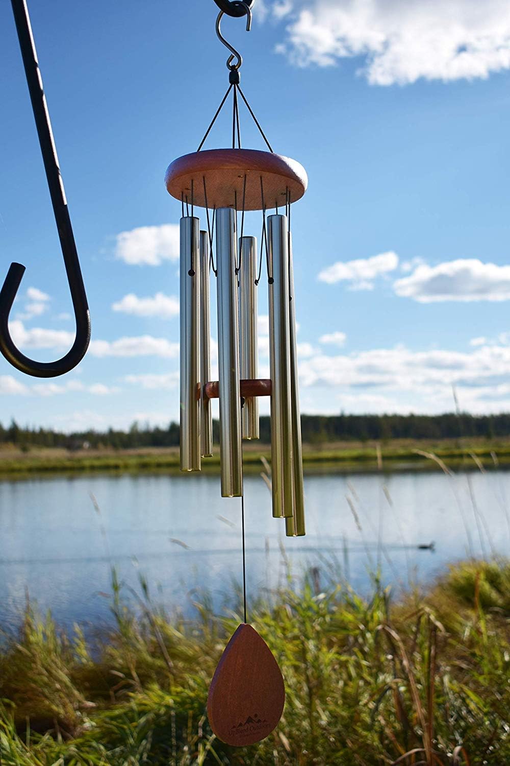 UpBlend Outdoors Medium Wind Chime, Havasu Hand-Tuned (28" Total Length); A Beautiful Gift for Your Patio, Garden, and Outdoor Home décor. : Garden & Outdoor