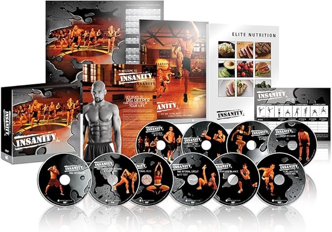 Beachbody DVD Workout - INSANITY Base Kit