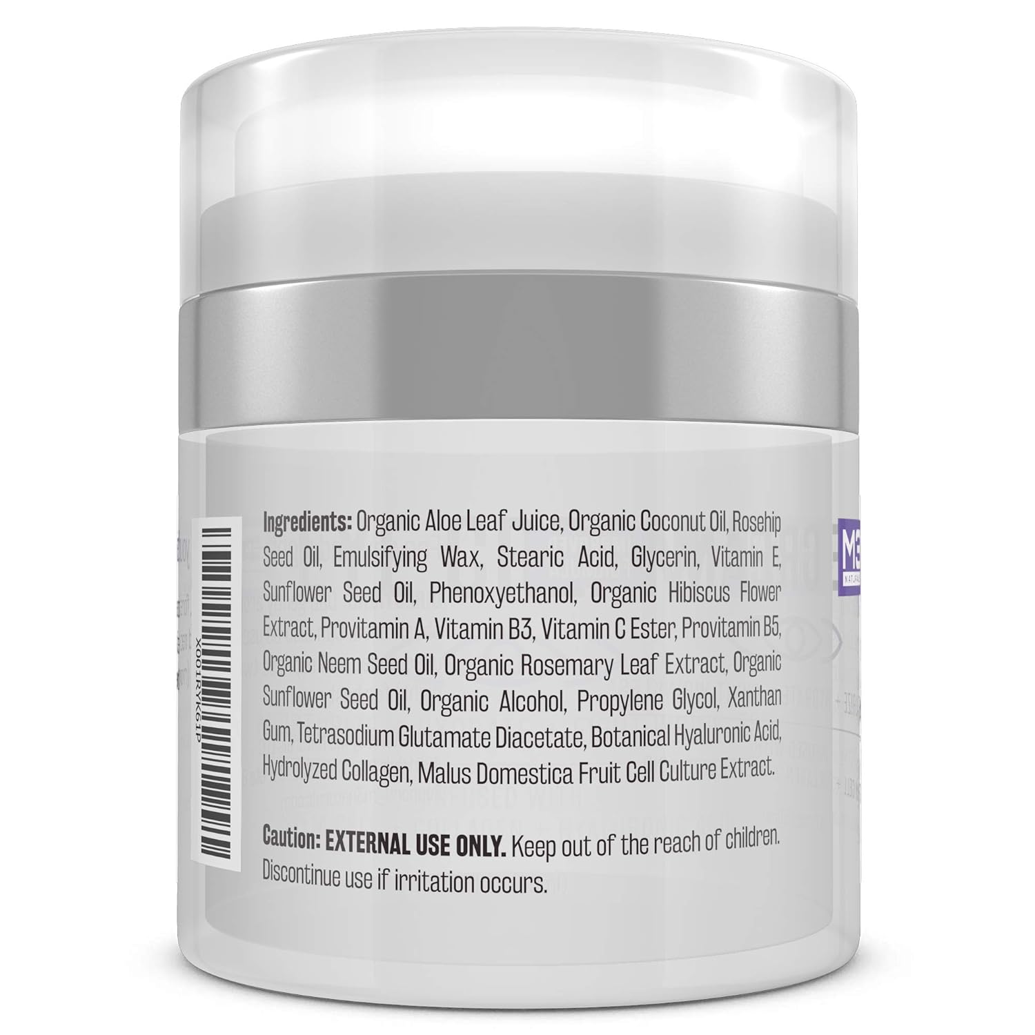 M3 Naturals Eye Cream Infused with Collagen Stem Cell and Hyaluronic Acid for Puffiness, Wrinkles, Dark Circles Under Eye, Bags, Fine Lines - Helps Anti-Aging, Healthy Skin Care Moisturizer 1.7 fl: Beauty