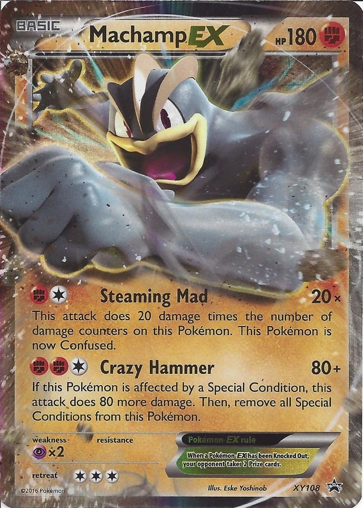 Amazon.com: Pokemon - Machamp EX (XY108 