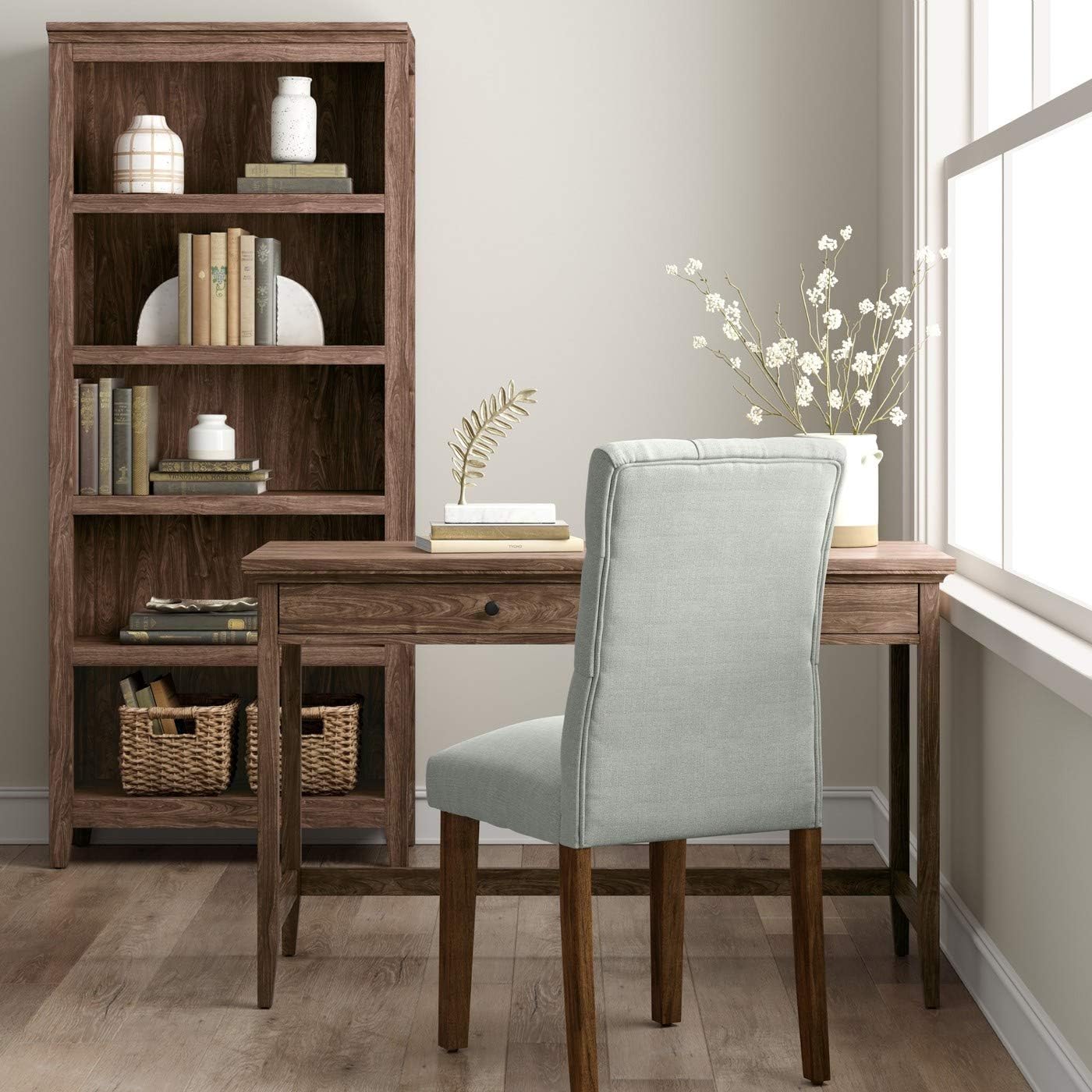 72 inch carson 5 shelf bookcase