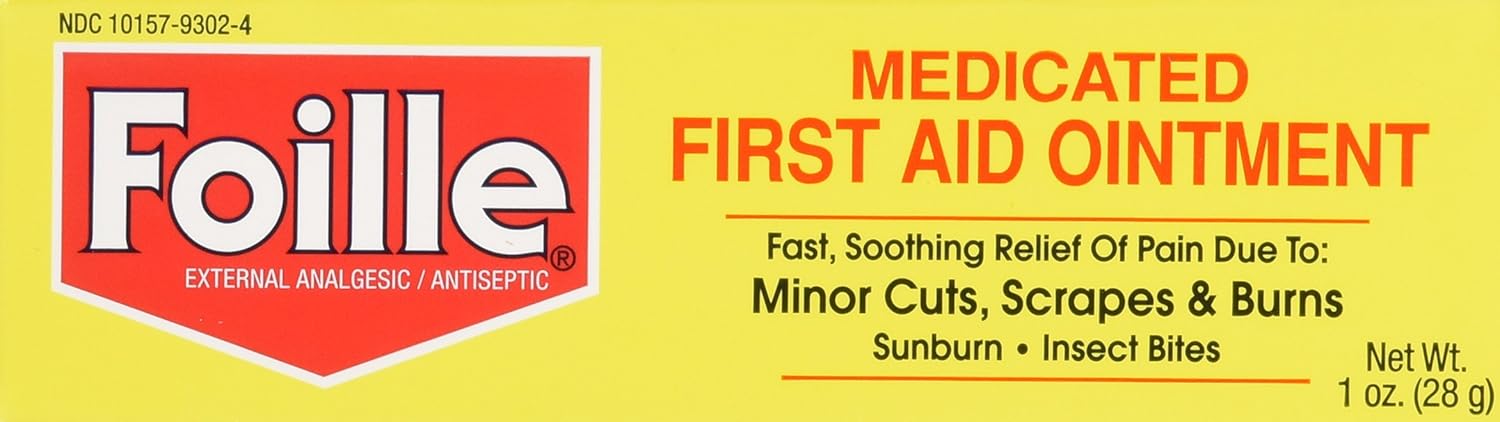 Foille Medicated First Aid Ointment, 1 Ounce (Pack of 6): Health & Personal Care