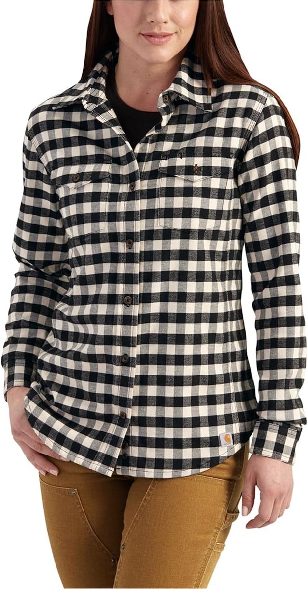 Carhartt Women's Hamilton Flannel Shirt: Clothing