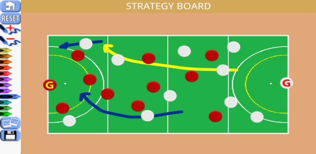 Field Hockey Clipboard & Scoreboard (for Kindle, Tablet & Phone)