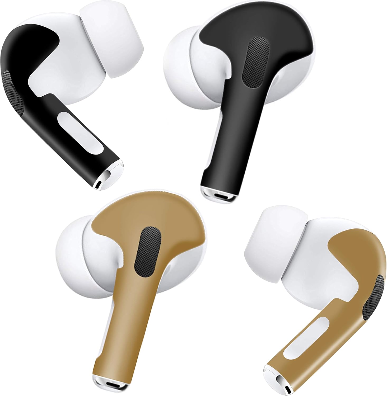 Download Electronics Compatible Sticker Wrap Decal With Apple Air Pod Pro Accessories 2 Sets Apskins For Airpods Pro Skins Combo Pack Gold And Titanium Wraps Stickers To Cover Air Pods Accessories Supplies