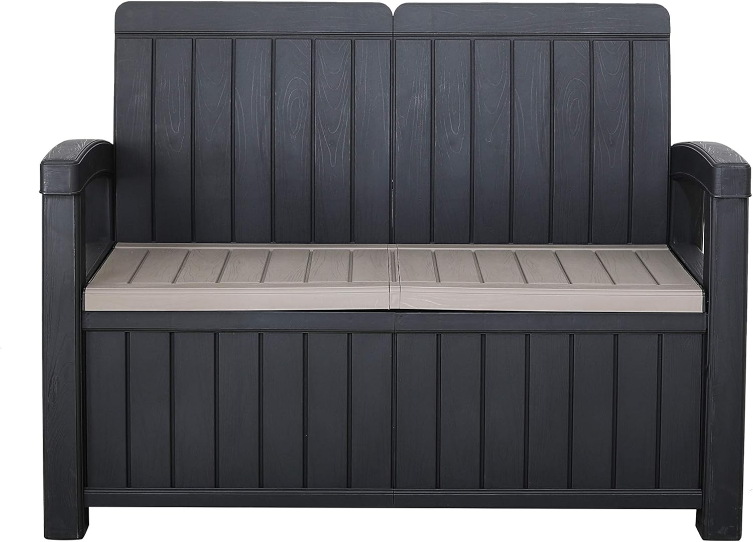 Royalcraft FARO 4 Seater Conversation Set, Black and Grey - Image 5