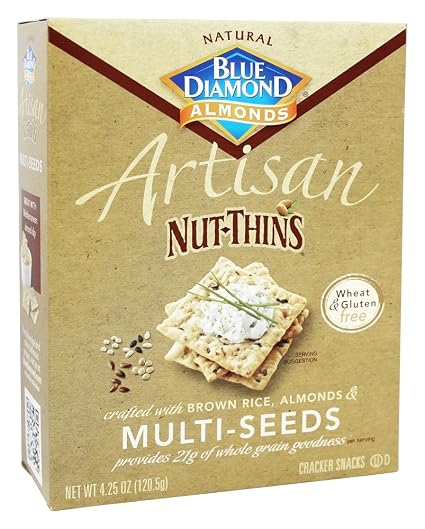Blue Diamond Growers - Artisan Nut Thins Multi-Seeds - 4.25 Oz (Pack Of 2) (620023175266)