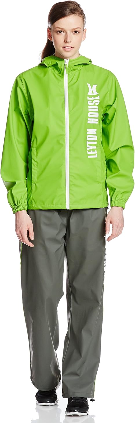 Amazon レイトンハウス Leyton House シェイプアップサウナスーツ ダイエットスーツ Ld 1l レディース フィットネス トレーニング ジャケット 通販