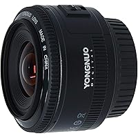 YONGNUO YN35mm F2 Lens 1:2 AF/MF Wide-Angle Fixed/Prime Auto Focus Lens for Canon EF Mount EOS Camera