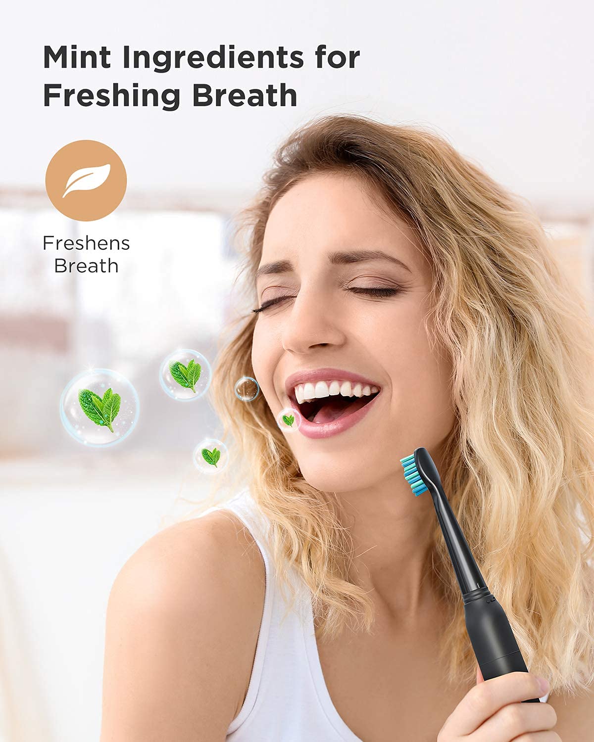Fairywill Activated Charcoal Toothpaste Teeth Whitening, Coconut Charcoal Natural Toothpaste, Refreshing Mint Flavor - Fluoride Free and SLS Free Toothpaste 3.2 oz, 3 Pack : Beauty