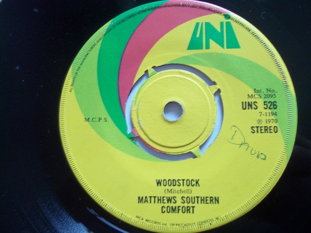 Ian Matthews Matthews Southern Comfort Import 45 Ps Woodstock