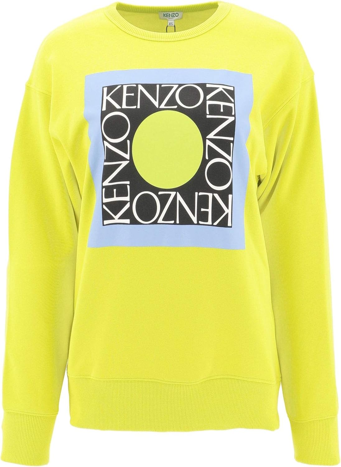 felpa kenzo donna giallo