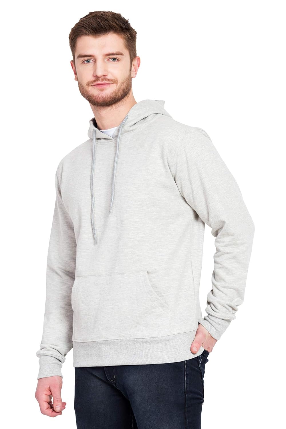 plain gray hoodie mens