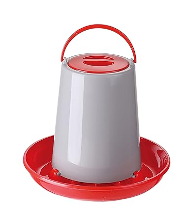 Satispet Poultry Feeder For Chicken Hens Ducks W Handle