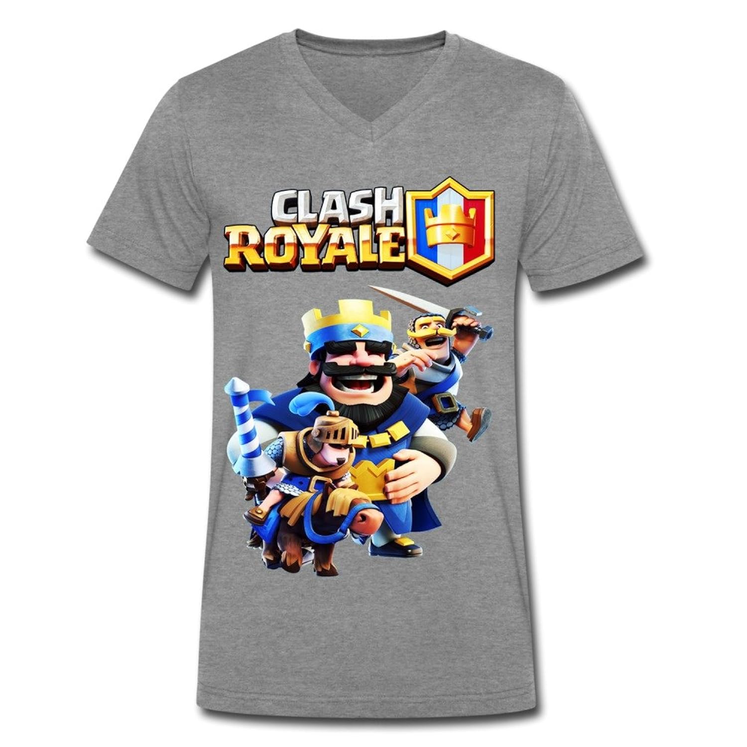 Amazon Clash Royale Blue Men's T Shirts LDeepHeather Clothing Amazon Clash Royale Blue Men's T Shirts LDeepHeather Clothing