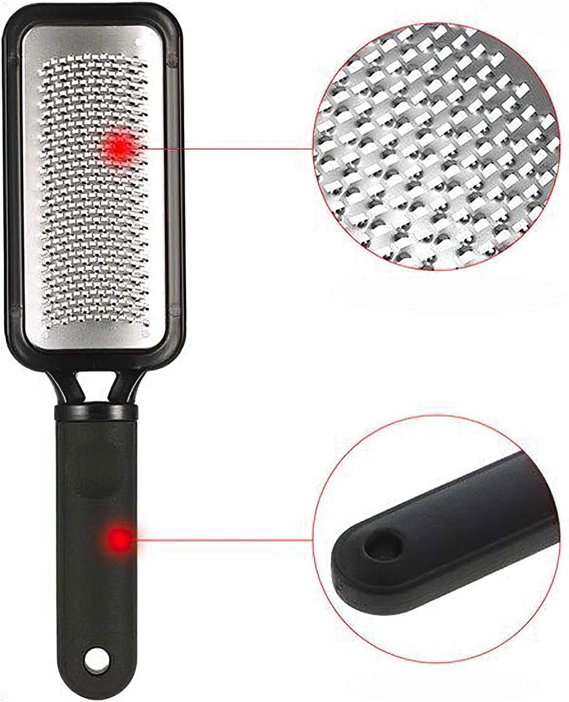 Senua Colossal Pedicure Rasp Foot File, Professional Foot Care Pedicure Stainless Steel File to Removes Hard Skin - Image 4