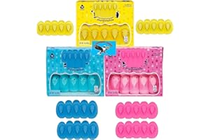 Easter Marshmallow Combo Pack – 30 Marshmallows Total in Blue, Yellow & Pink | Classic Spring Marshmallow Candy for Easter Ba