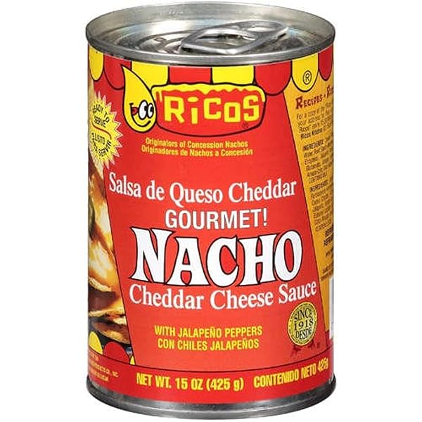 RICO’S CHEESE SAUCE 15OZ CAN (PACK OF 6)...
