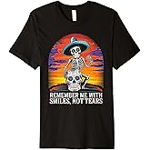 Day of The Dead Mexican Dia De Los Muertos Sugar Skull Premium T-Shirt