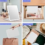 FUNTOUCH Lighted Makeup Mirror 10X Magnifying, 3 Colors, Travel Friendly view 8