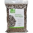 M.M BASICS Succulent Soil Mix/Cactus Soil, Mixed with Volcanic Pumice, Coarse Perlite, Calcined Clay, Black Lava Rocks, Fine 