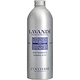 L'OCCITANE Foaming Bath: Relaxing Lavender, Comforting Shea, Beautifying Almond Milk, Citrusy Verbena, Cleansing Bubble Bath, 16.9 Fl. Oz