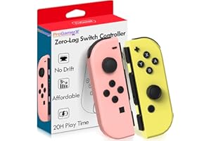 Switch Controller,Wireless Switch Controllers Support Dual Vibration Wake-up Motion Control Joy,Left Right Pro Remote Manette