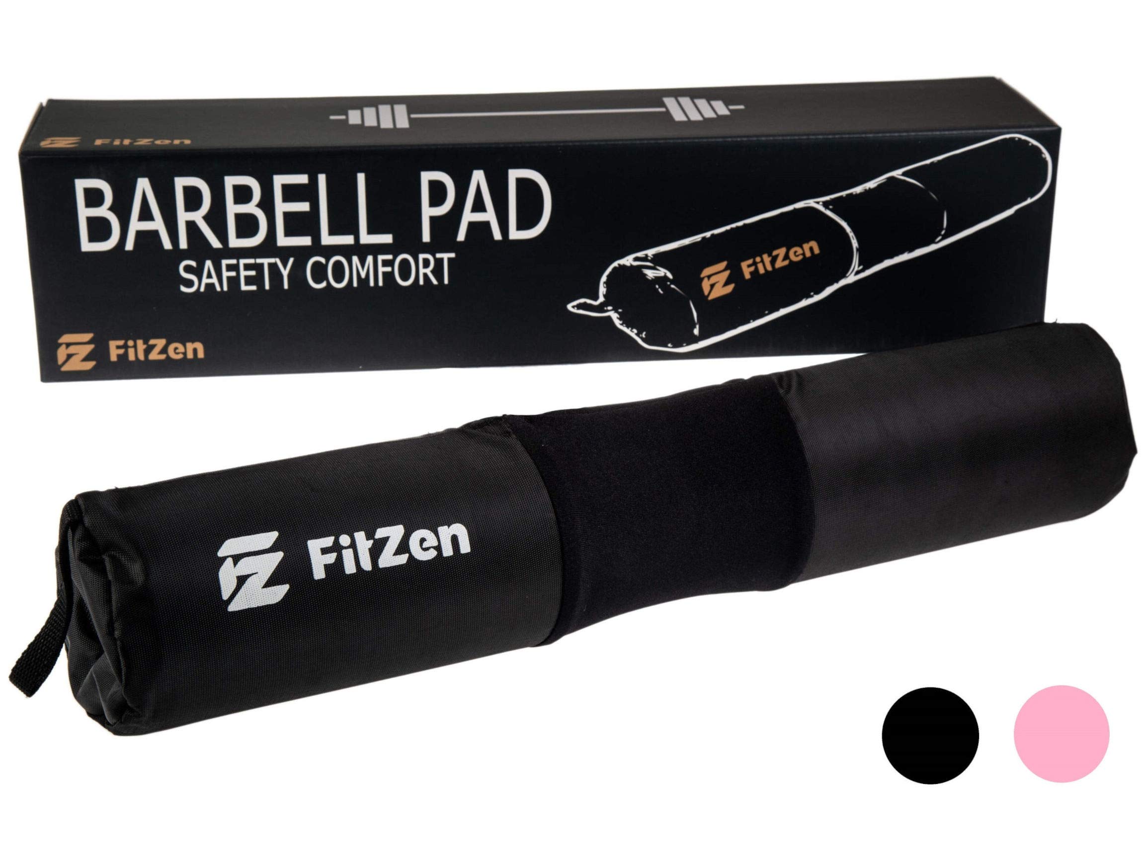FitZen Barbell Squat Pad | Foam Padding for Neck and Shoulder Support | Hip Thrust Non-Slip Grip