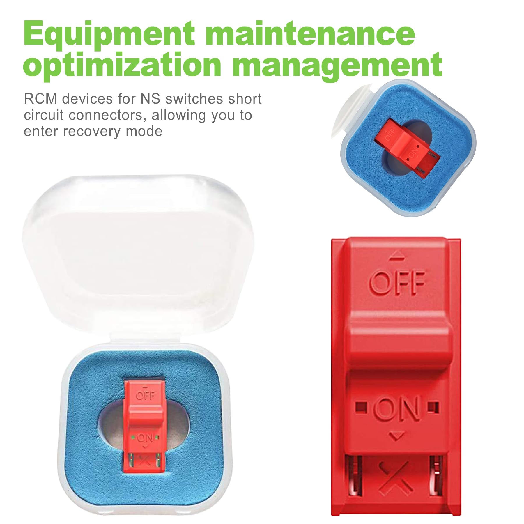 CeroDimo RCM Jig Tool - Compatible with Switch Console, RCM Loader, Payload Injector, Short-Circuit Tool for Modding & Simulation Use