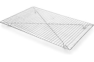 Fox Run Chrome Cooling Rack, Rectangular Cooling Rack, 12.5" x 18"