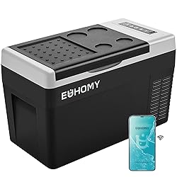 EUHOMY 12 Volt Refrigerator, 26QT(25L) Compressor