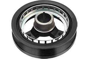 ORCEED Engine Harmonic Balancer Crankshaft Pulley 24504609, Compatible with Chevrolet, Buick, Pontiac & Oldsmobile Cars Malibu, Impala, Venture, Tracker, Regal, Century, Skylark, Replace 594-148 32900284
