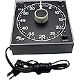 GraLab Model 300, 60 Minute Photography and Darkroom Timer, 7-1/2" Length x 7-1/2" Width x 2-1/2" Height