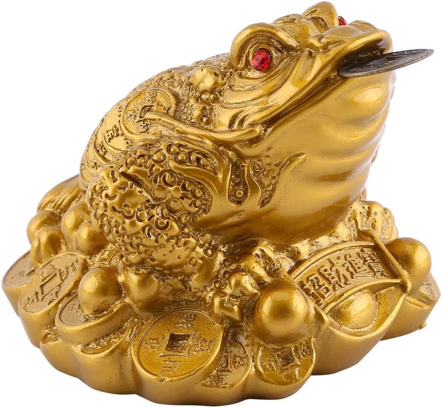 Feng Shui Money Frog Money Toad Chinese Lucky Three Legged