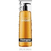Neutrogena Rainbath Cleansing Shower & Bath Gel, Daily Moisturizing Body Wash Cleanser & Shaving Gel for Men & Women, Clean-Rinsing Creamy Lather for Softer & Smoother Skin, Original Scent, 32 fl. Oz