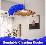 Fogray 2025 Extendable Feather Duster Microfiber Telescopic Pole Dark Blue view 5
