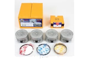 GUARDIAN ENGINE KITS NPR Piston Set w/Rings compatible with Toyota 4Runner Celica 22R 22REC 1985-95. Your Choice of over sizes!! (.020" Bore 92.50mm)
