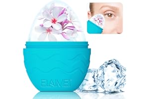 CLOXENY Ice Face Roller,Ice Roller for Face & Eye Puffiness Relief,Ice Roller,Reusable Ice Mold for Face,Ice Holder for Face,Tighten&Brighten Skin,Shrink Pores