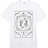 Zodiac Sign Pisces Gift Women's Astrology P Comfort Colors Adult Heavyweight T-Shirt