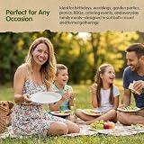 Signature Packaging 9 inch Round Paper Plates Bagasse Biodegradable 50 view 7