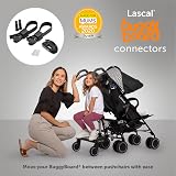 Lascal Universal Connector Kit for BuggyBoard to Pram Black view 3