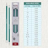 KnitPro Zing Single Pointed Needles 10in 8.00mm view 4
