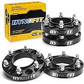 dynofit 6x5.5 Wheel Spacers 1 Inch for 2024-2026 Tacoma, 2022-2026 Tundra, 6x139.7 Wheel Adapter with M14x1.5 Studs, 95.2mm Bore Hub-Centric Forged Spacer for Toyota 2023+ Sequoia, 2024+ Land Cruiser