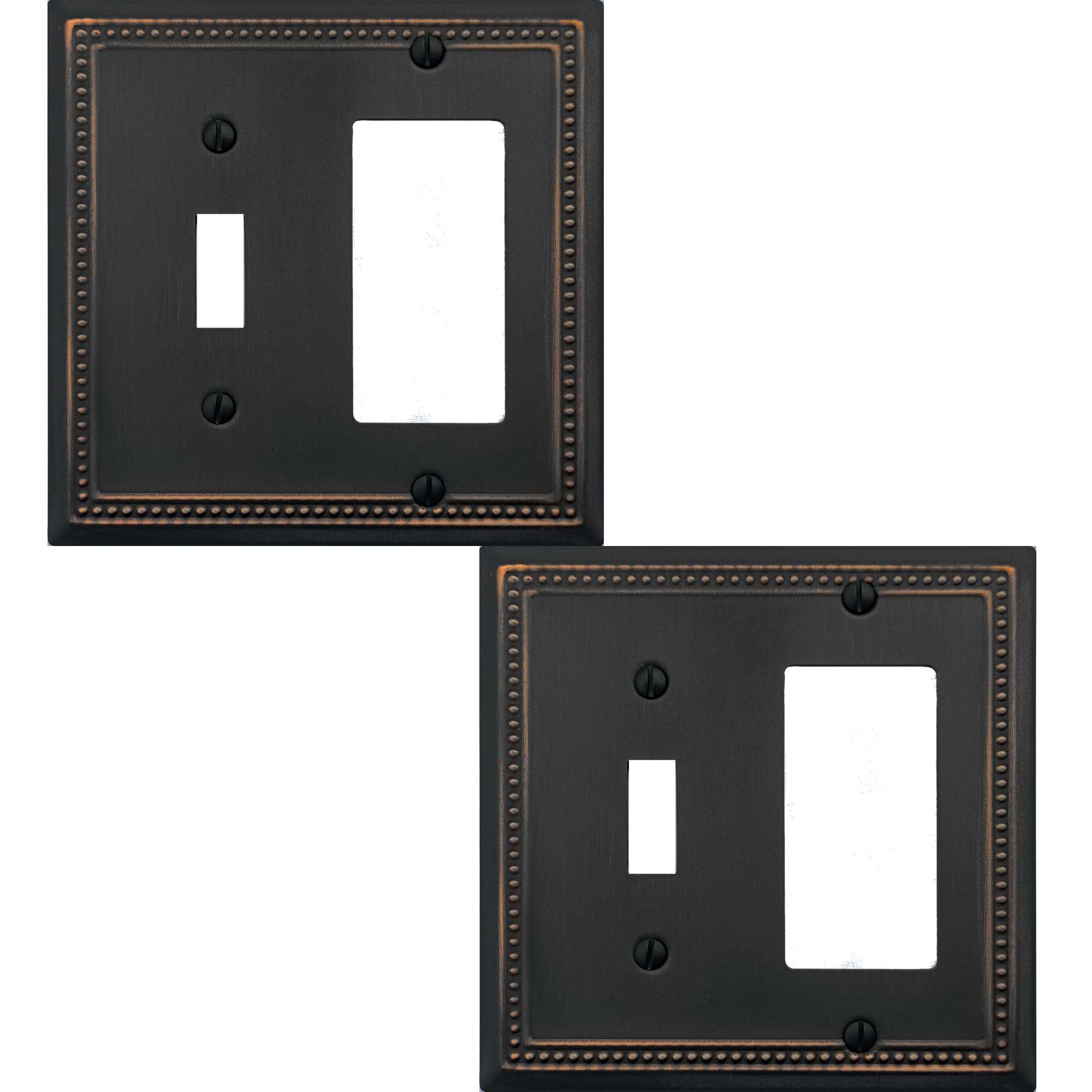 OKAWYC Toggle/Decorator Light Switch Cover Belaire
