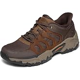 Skechers Men's USA Terraform - Jagger Leather Trail Lace Up Slip-Ins | Trail, Slip-ins, Relaxed Fit, Air-Cooled Memory Foam, Goodyear Outsole